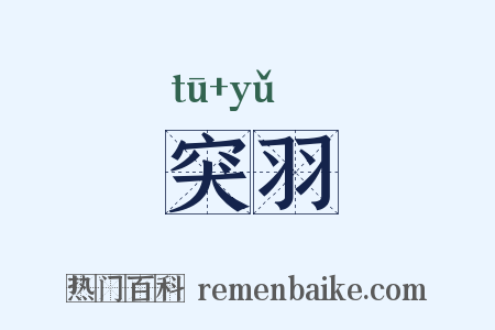 突羽是什么意思的图片